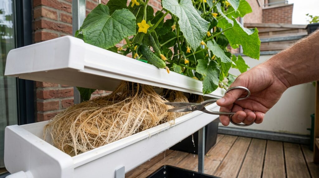 Hydroponic Leaks? Root Pruning Might Be the Fix (Here’s When and How to Do It Safely)