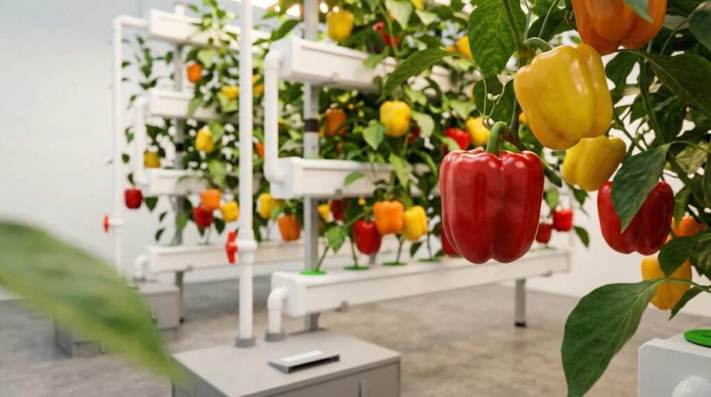 Growing Bell Peppers Hydroponically: A Complete Guide to Color, Flavor, and Year-Round Harvests